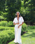 Chiffon Flowy Ruffle Robe