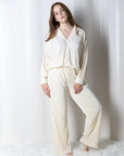 Pleated Set in Ivory