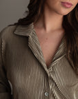 Pleated Set in Sage