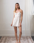 Nicolette Bridal Floral Jacquard Dress