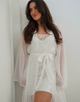 Celeste Chiffon robe