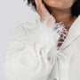 Dove Detachable Feather Cuffs (Set of 2)