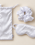 Satin Bride Eye Mask & Scrunchie Set