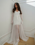 Celeste Chiffon robe