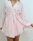 Romance Wrap Bridal Set in Blush