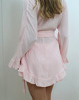 Romance Wrap Bridal Set in Blush