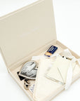 Linen Wedding Keepsake Book Box