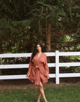 Romance Wrap Bridal Set in Terracotta