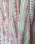 Pleated Set in Pink Floral