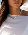 Waverles x Milbar Saltwater Heart Necklace