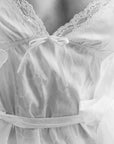 Faye Bridal Jacquard Robe in Dove
