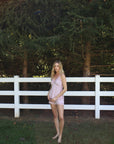 Ivy Bamboo Tank & Short Set in Mauve