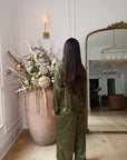 Ava Pant Set in Olive
