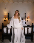 Chiffon Feather Robe