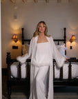 Chiffon Feather Robe