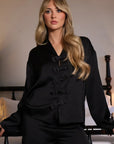 Stella Silky Bow Noir Set