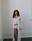 Amelia Bridal Lace Robe