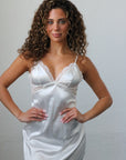 Serena Silky Lace Bridal Mini