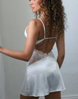 Serena Silky Lace Bridal Mini
