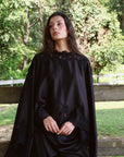 Emery Cape Pant Set in Black