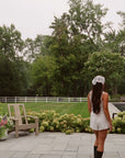 Pointelle Short in Dove