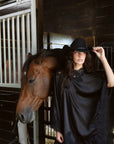 Emery Cape Pant Set in Black