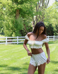Luna Bralette in Antique Ivory
