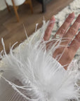Pleated Bridal Set in Dove
