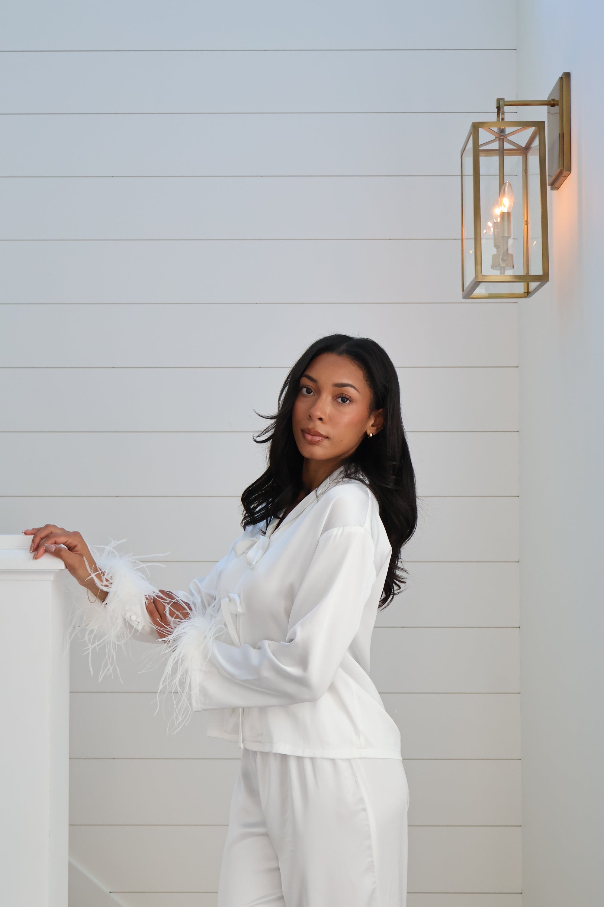 Stella Silky Bow Dove Set