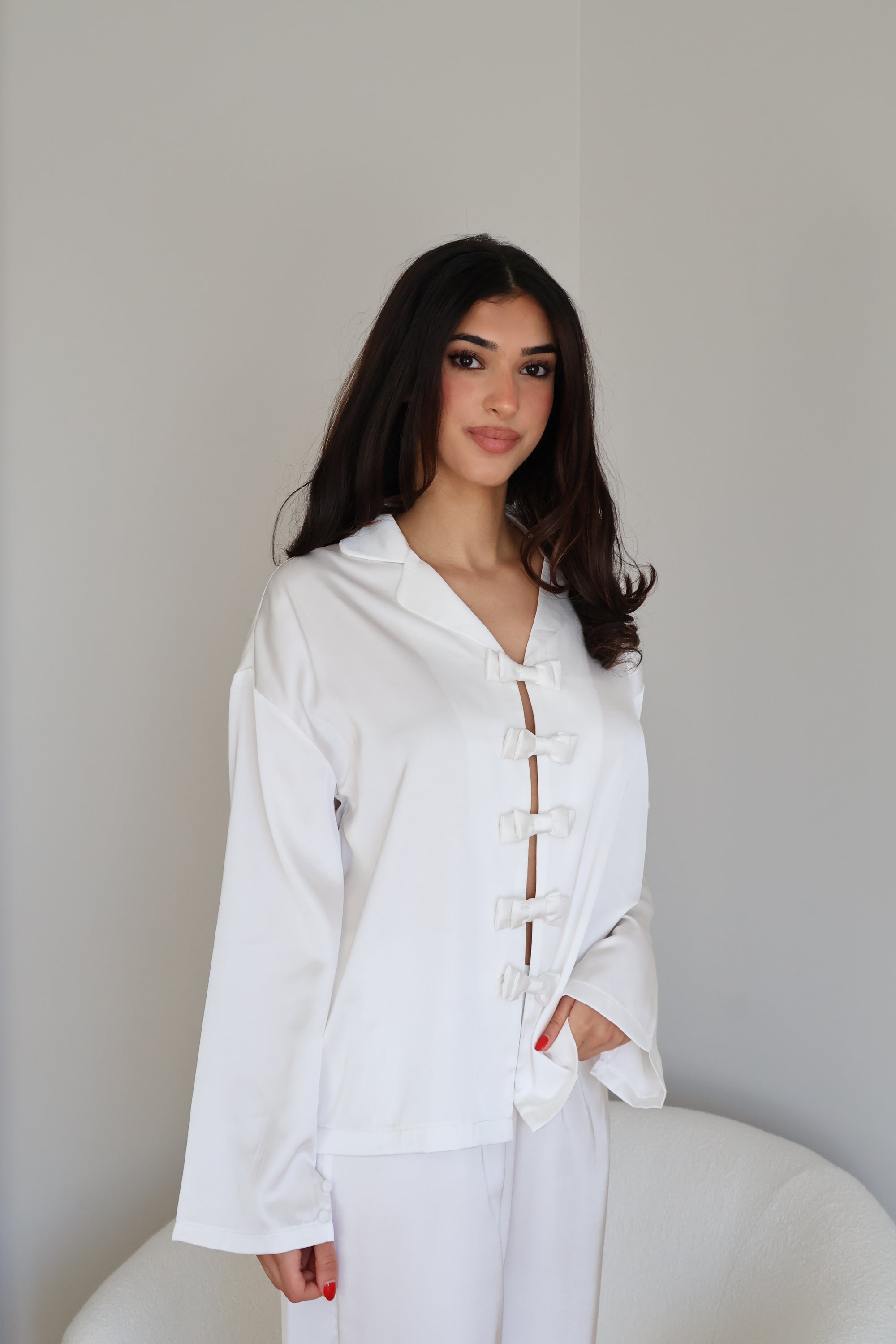 Stella Silky Bow Dove Set