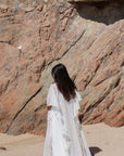 Chiffon Flowy Ruffle Robe