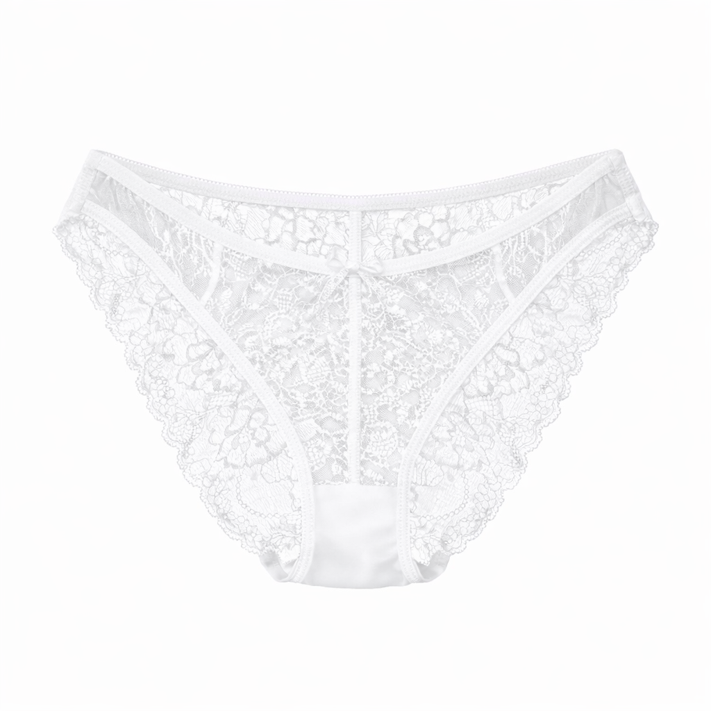 Lace Panty in Dove
