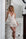 Brooke Floral Silky Jacquard Cami Short Bridal Set in Dove