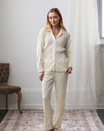 Pleated Set in Ivory