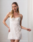 Nicolette Bridal Floral Jacquard Dress