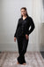 Pleated Bridal Set in Black