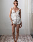 Silky Flora Tank Set in Dove