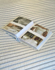 Vintage print wedding photo album