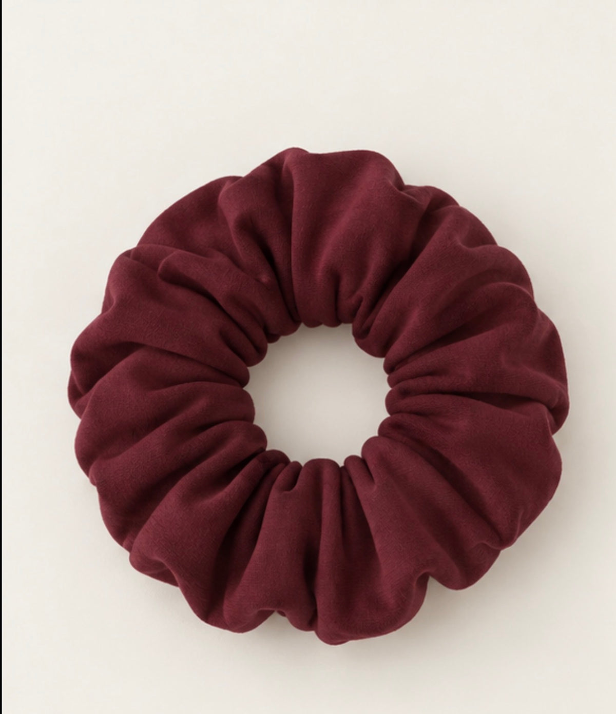 Oversized Bamboo Scrunchie Berry