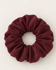 Oversized Bamboo Scrunchie Berry