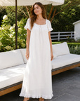 Swiss Dot Maxi Dress