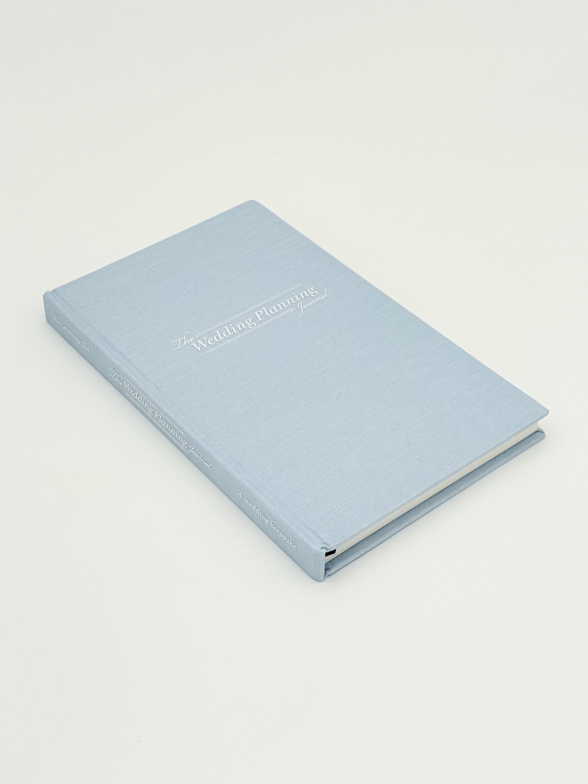 The Wedding Planning Journal blue linen