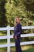 Pleated Set in Navy