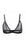 Mesh Hearts Bralette in Noir