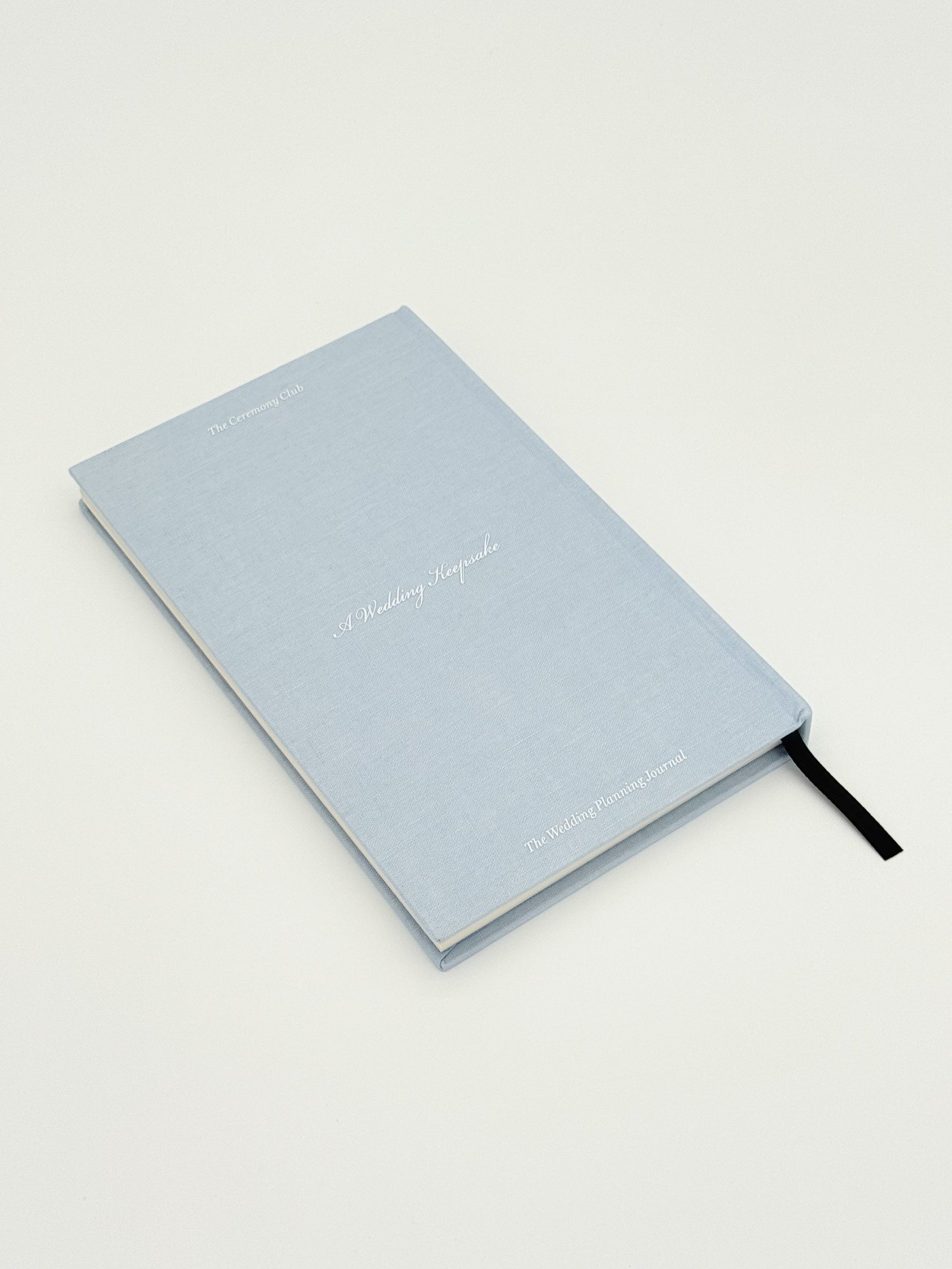 The Wedding Planning Journal blue linen