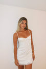 Nicolette Bridal Floral Jacquard Dress