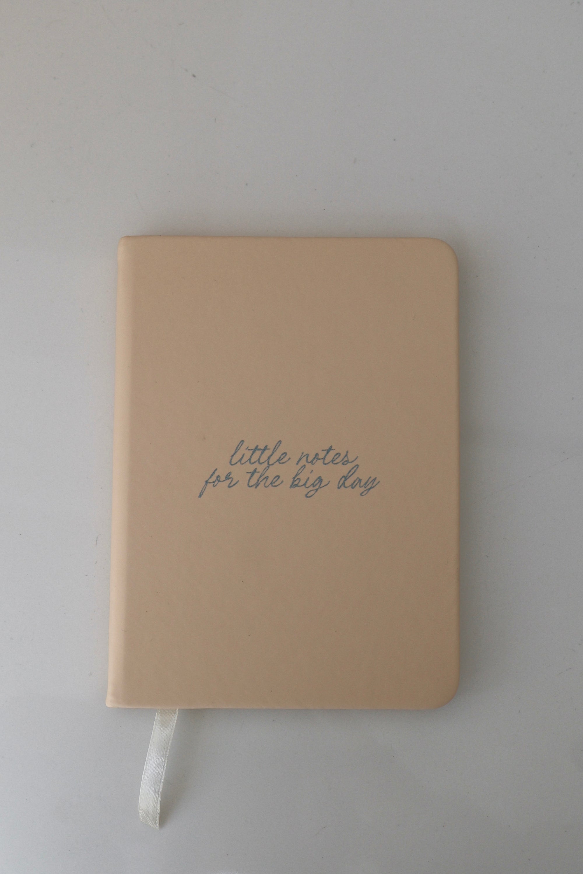 Little Notes for the Big Day Notebook