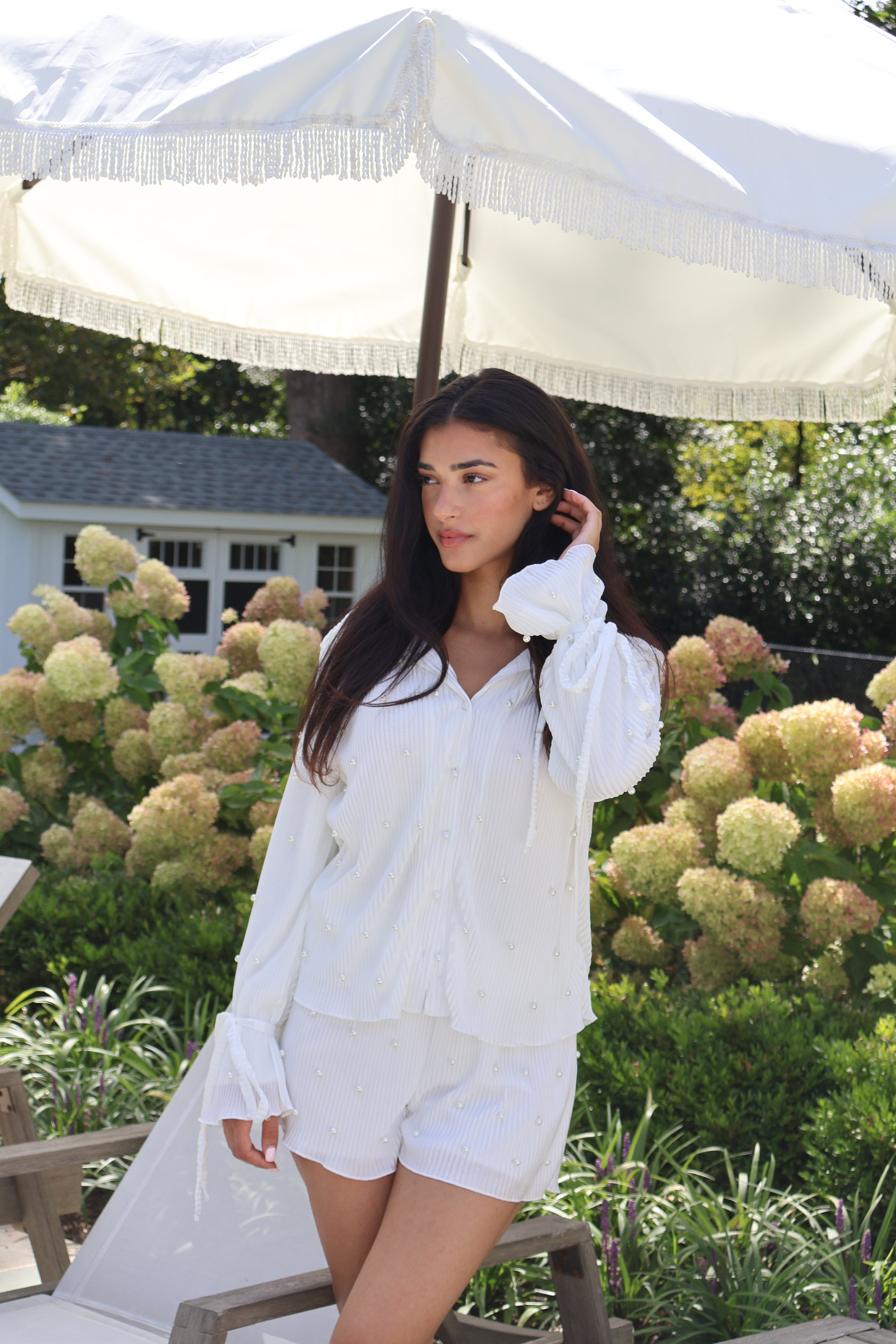 Jade Bridal Pearly Pleats Set in Dove – Waverles