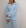 Pleated Set in Light Blue