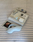 Vintage print wedding photo album
